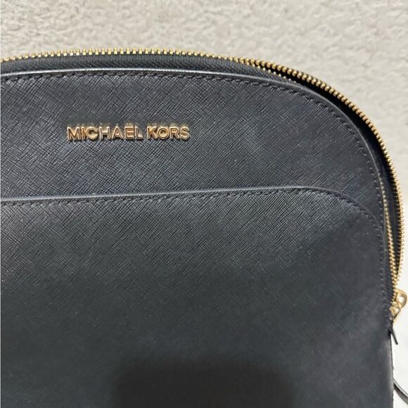 Michael Kors saffiano Black Emmy Leather Backpack main image 6